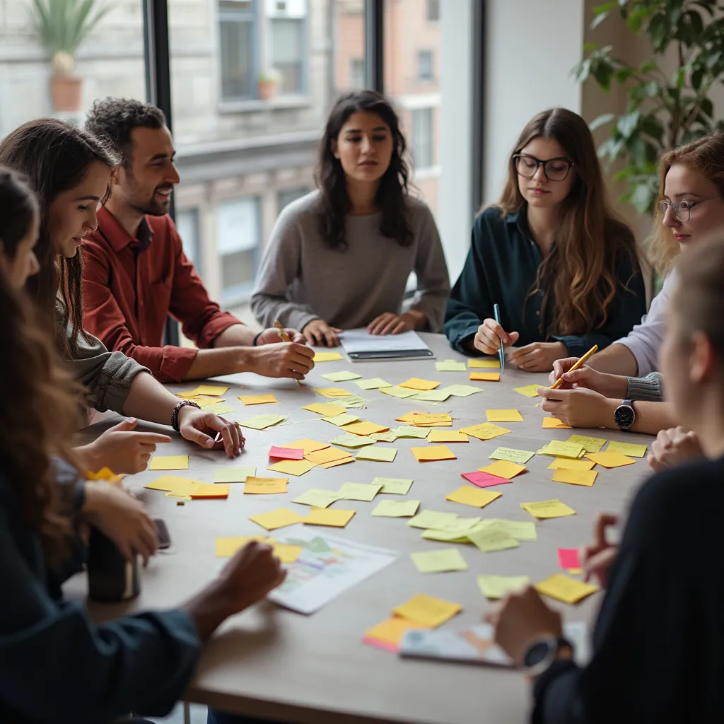 Taller de innovación con participantes comprometidos